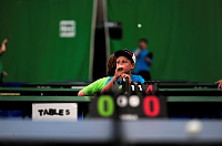 Table Tennis action - Photo mandatory by-line: Gary Day/Pinnacle - Tel: +44(0)1363 881025 - Mobile:0797 1270 681 - VAT Reg: 183700120 - 14/06/2014 
