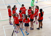 Exeter & East Devon getting ready for Volleyball action  - Photo mandatory by-line: Gary Day/Pinnacle - Tel: +44(0)1363 881025 - Mobile:0797 1270 681 - VAT Reg: 183700120 - 14/06/2014 