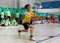 South Hams in Badminton action  - Photo mandatory by-line: Gary Day/Pinnacle - Tel: +44(0)1363 881025 - Mobile:0797 1270 681 - VAT Reg: 183700120 - 14/06/2014 