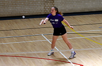 Teignbridge in Badminton action - Photo mandatory by-line: Gary Day/Pinnacle - Tel: +44(0)1363 881025 - Mobile:0797 1270 681 - VAT Reg: 183700120 - 14/06/2014 