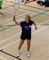 Teignbridge in Badminton action  - Photo mandatory by-line: Gary Day/Pinnacle - Tel: +44(0)1363 881025 - Mobile:0797 1270 681 - VAT Reg: 183700120 - 14/06/2014 