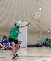 Plymouth in Badminton action - Photo mandatory by-line: Gary Day/Pinnacle - Tel: +44(0)1363 881025 - Mobile:0797 1270 681 - VAT Reg: 183700120 - 14/06/2014 
