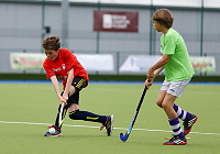 Exeter & East Devon and West Devon in Hockey action - Photo mandatory by-line: Gary Day/Pinnacle - Tel: +44(0)1363 881025 - Mobile:0797 1270 681 - VAT Reg: 183700120 - 14/06/2014 
