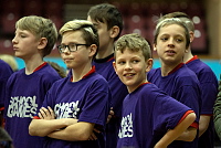 Opening ceremony during the Devon Winter School Games at Torbay Leisure Centre and Paignton Community and Sports Academy, Paignton, Devon on March 28. - PHOTO: Evie Franklin/PPAUK