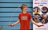  during the Devon Winter School Games at Torbay Leisure Centre and Paignton Community and Sports Academy, Paignton, Devon on March 28. - PHOTO: Sean Hernon/PPAUK