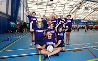Children take part during the Devon Youth Games - Photo mandatory by-line: Gary Day/Pinnacle - Tel: +44(0)1363 881025 - VAT Reg: 183700120 - Mobile:0797 1270 681 - SPORT - Devon Youth Games 12/07/15, Paignton, Devon