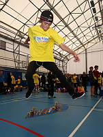 Children take part during the Devon Youth Games - Photo mandatory by-line: Gary Day/Pinnacle - Tel: +44(0)1363 881025 - VAT Reg: 183700120 - Mobile:0797 1270 681 - SPORT - Devon Youth Games 12/07/15, Paignton, Devon