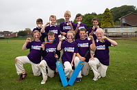 Cricket winners Teignbridge show off their medals - Photo mandatory by-line: Gary Day/Pinnacle - Tel: +44(0)1363 881025 - VAT Reg: 183700120 - Mobile:0797 1270 681 - SPORT - Devon Youth Games 12/07/15, Paignton, Devon
