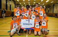 Indoor athletics winners Plymouth show off their medals - Photo mandatory by-line: Gary Day/Pinnacle - Tel: +44(0)1363 881025 - VAT Reg: 183700120 - Mobile:0797 1270 681 - SPORT - Devon Youth Games 12/07/15, Paignton, Devon
