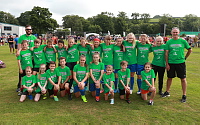 Plymouth Team during the South West Youth Games at Simmons Park, Okehampton, Devon on 9 July   - Photo: Dave Rowntree/PPAUK