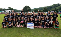 Cornwall team during the South West Youth Games at Simmons Park, Okehampton, Devon on 9 July   - Photo: Dave Rowntree/PPAUK