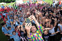 during the South West Youth Games at Simmons Park, Okehampton, Devon on 9 July.  - PHOTO: Tom Sandberg/PPAUK
