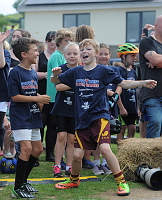 during the South West Youth Games at Simmons Park, Okehampton, Devon on 9 July.  - PHOTO: Tom Sandberg/PPAUK