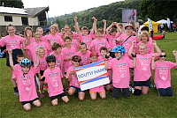Participants from South Hams during the South West Youth Games at Simmons Park, Okehampton, Devon on 9 July.  - PHOTO: Sean Hernon/PPAUK