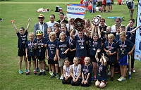 Overall winners West Devon,  during the South West Youth Games at Simmons Park, Okehampton, Devon on 9 July.  - PHOTO: Sean Hernon/PPAUK