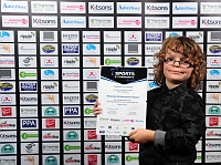 Personal Achievement Award, 3rd - Charley Ellie Belka  during the Teignbridge Sports Awards 2017 at Langstone Cliff Hotel on December 1st 2017, Dawlish, Devon (Photo: Tom Sandberg/PPAUK)