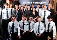 Community School of the Year, 3rd - South Dartmoor Community College during the Teignbridge Sports Awards 2017 at Langstone Cliff Hotel on December 1st 2017, Dawlish, Devon (Photo: Tom Sandberg/PPAUK)