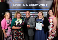 2017 Overall Community Champion of the Year 2017 - Richards Wish during the Teignbridge Sports Awards 2017 at Langstone Cliff Hotel on December 1st 2017, Dawlish, Devon (Photo: Tom Sandberg/PPAUK)